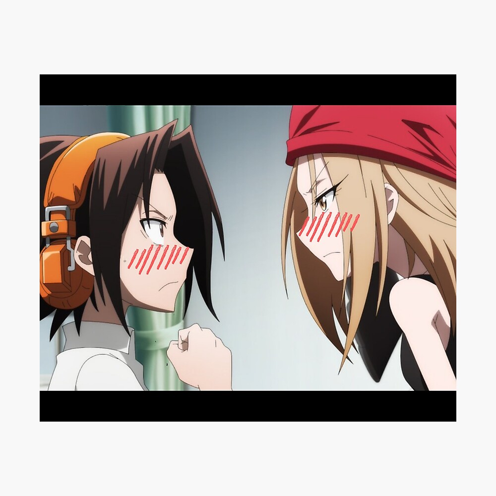 Shaman King - Yoh and Anna blush