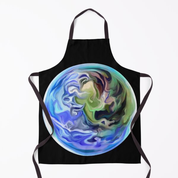 Item preview, Swirly Planet Earth Globe designed and sold by Deborah Camp.