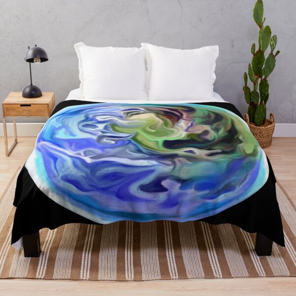 Item preview, Swirly Planet Earth Globe designed and sold by Deborah Camp.