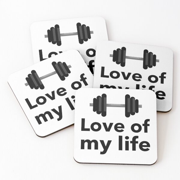 Item preview, Dumbbells, love of my life designed and sold by appareltolove.