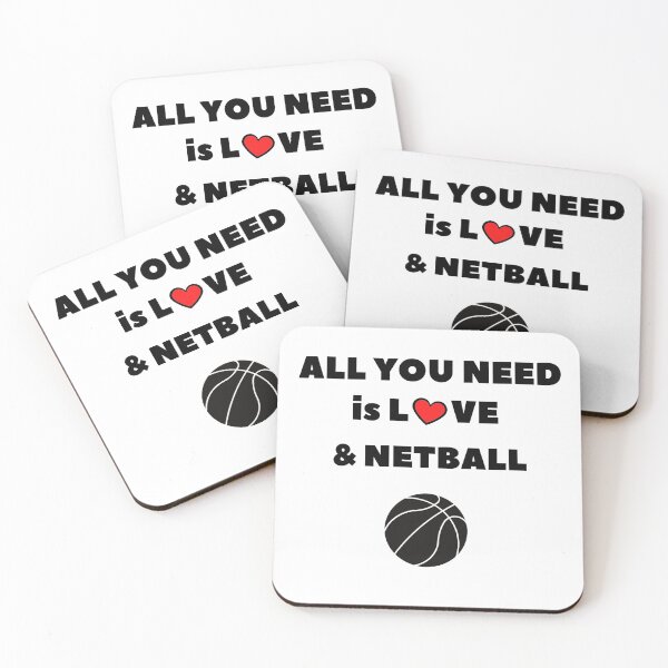 Item preview, All you need is love and netball designed and sold by TheGreenGoat.