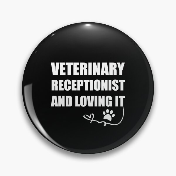 Item preview, Veterinary Receptionist And Loving It designed and sold by Tshirty10.