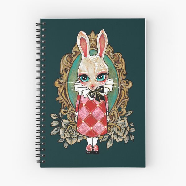 Item preview, Strange bunny in Wonderland, girly rabbit designed and sold by Petitelulu.
