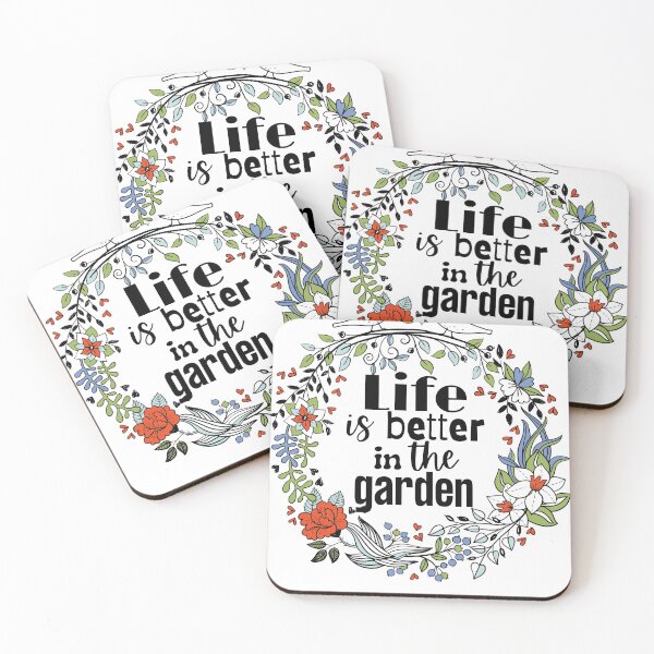 Item preview, Life is better in the garden designed and sold by Growwithme.