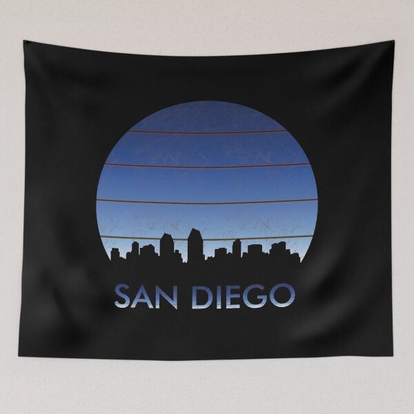 Item preview, SAN DIEGO sunset design, silhouette design, sunset design, SAN DIEGO skyline designed and sold by greatatlas.