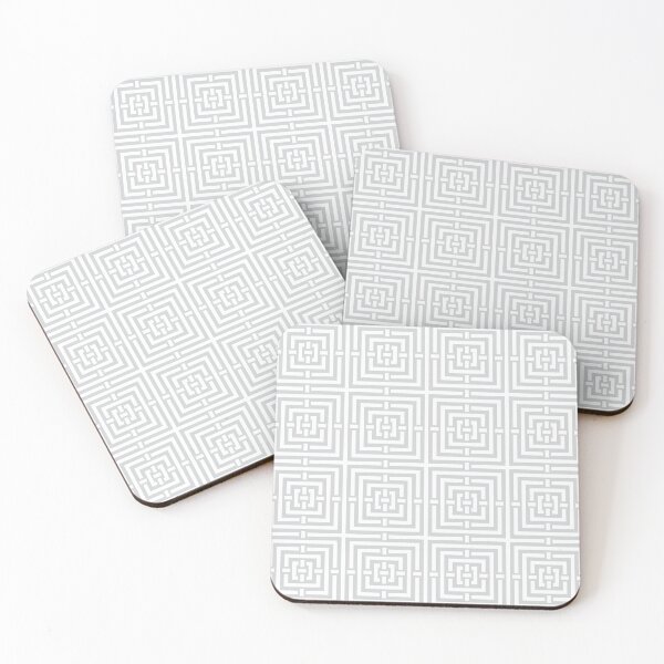 Item preview, Raffles Light Gray designed and sold by raymondwarenyc.