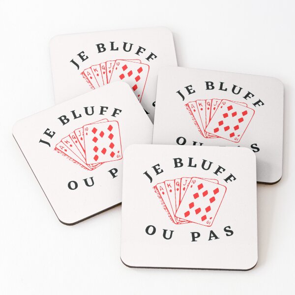 Artikelvorschau, Ich bluffe oder nicht, Poker-Wette, Glücksspiel-Kartenspiel entworfen und verkauft von BestDesign87.