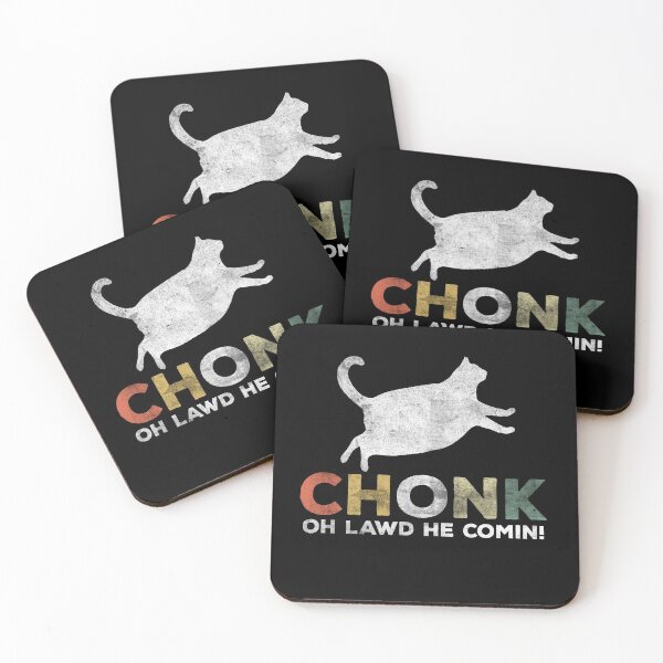 Item preview, Oh Lawd He Comin Chonk Cat Funny designed and sold by d247.