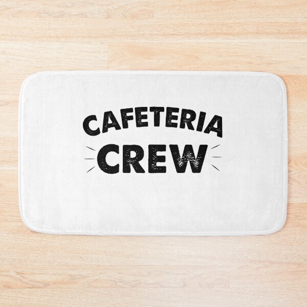 Item preview, Cafeteria crew for cafeteria worker shirt designed and sold by Castore design.