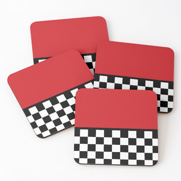 Item preview, Retro Red Checkerboard designed and sold by OddPop.