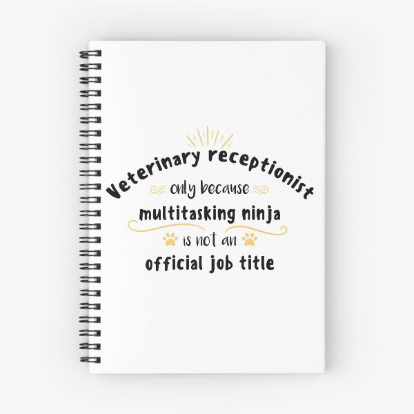 Item preview, Funny Veterinarian Gift For Veterinary Receptionist designed and sold by Tshirty10.