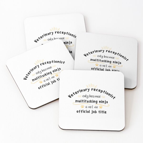 Item preview, Funny Veterinarian Gift For Veterinary Receptionist designed and sold by Tshirty10.