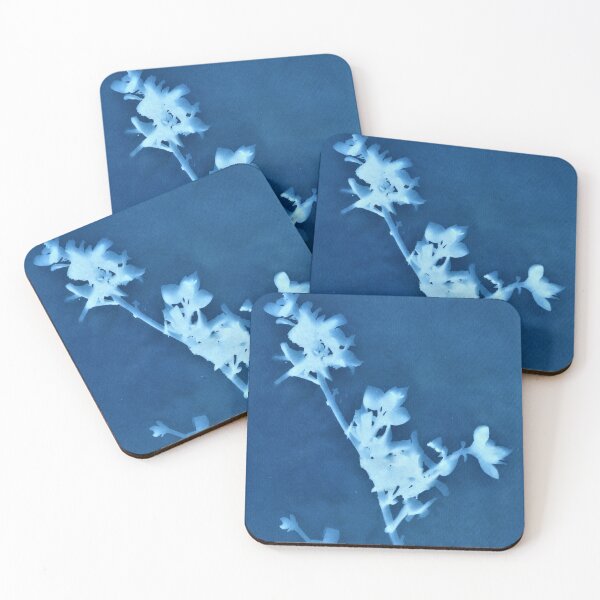Item preview, Cyanotype Forsythia designed and sold by LymphomaLass.