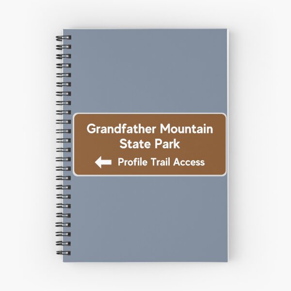 Item preview, Grandfather Mountain State Park North Carolina park sign designed and sold by TheWaterBirds.