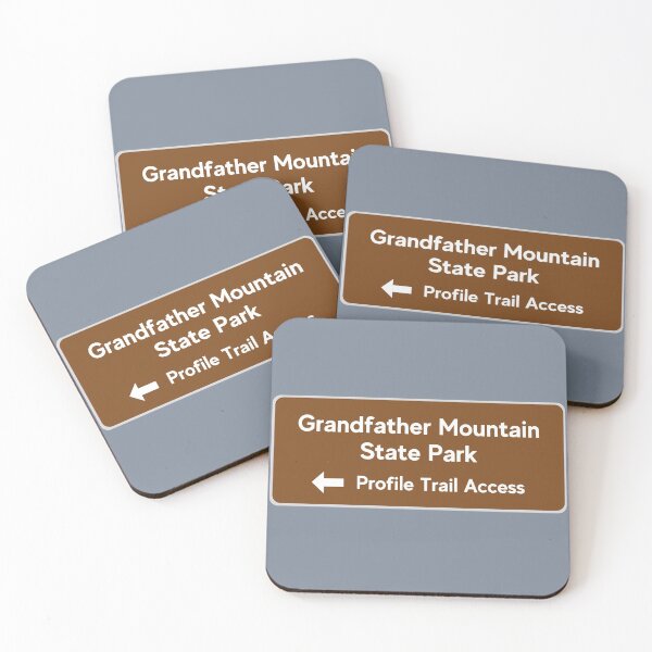 Item preview, Grandfather Mountain State Park North Carolina park sign designed and sold by TheWaterBirds.