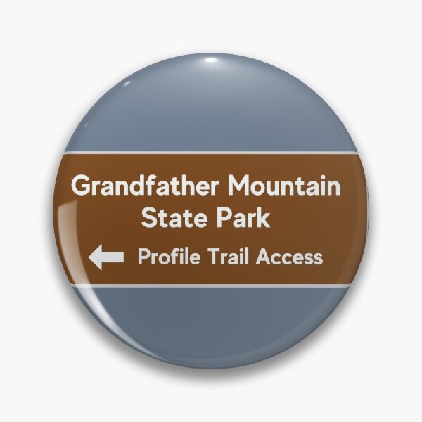 Item preview, Grandfather Mountain State Park North Carolina park sign designed and sold by TheWaterBirds.