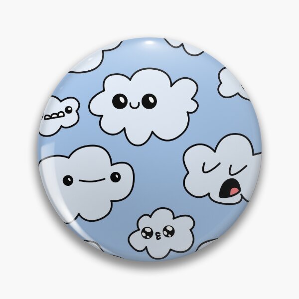 Item preview, Happy clouds - bright designed and sold by SandrasCreaturs.