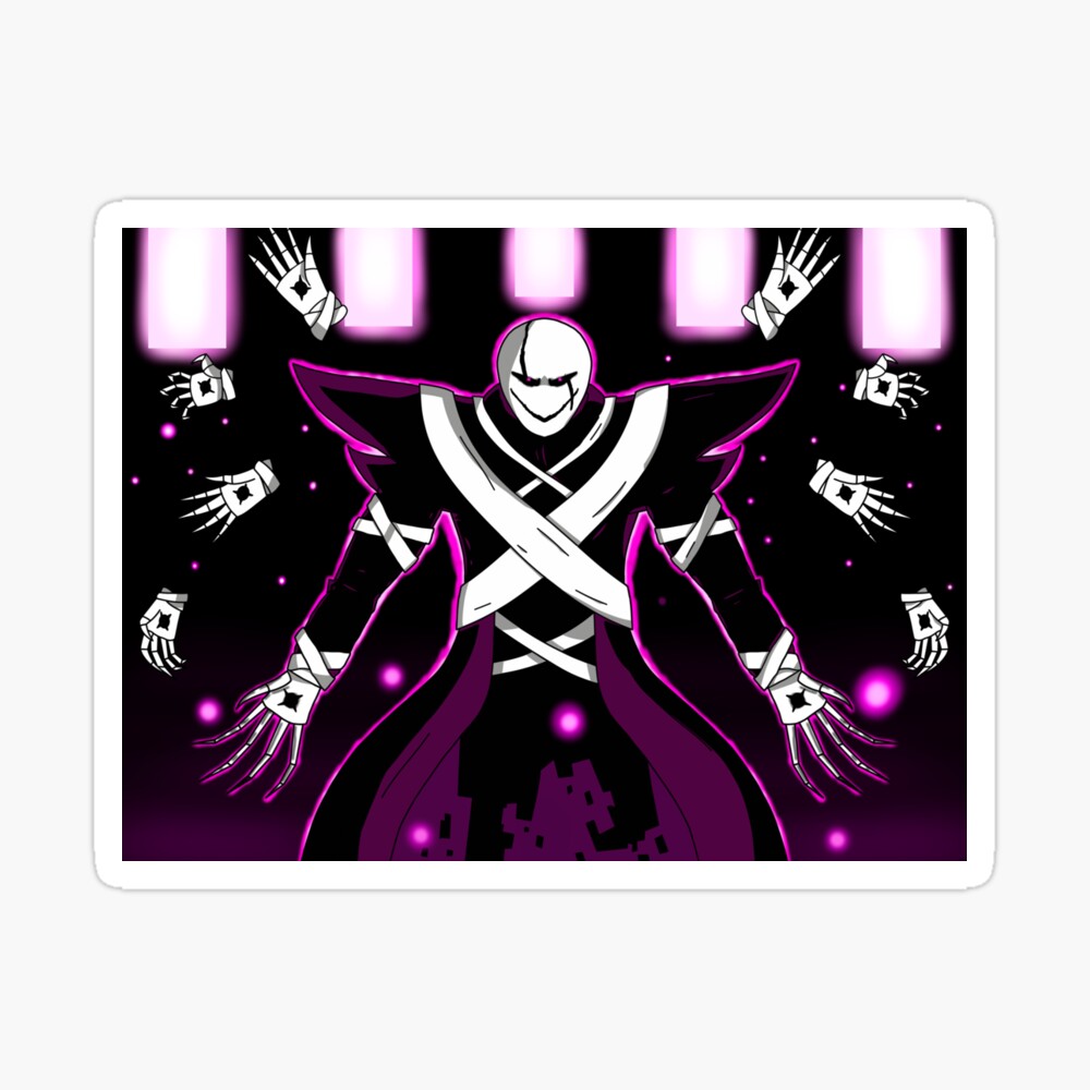 Lord X!Gaster poster Poster for Sale by pingupongo