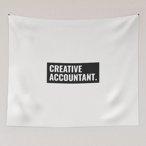 Item preview, Creative accountant minimalistic design designed and sold by Evartdesign.