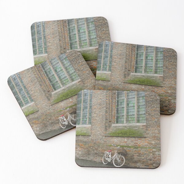 Item preview, Bike Against Stone Wall in Belgium designed and sold by Rachell Lewis.