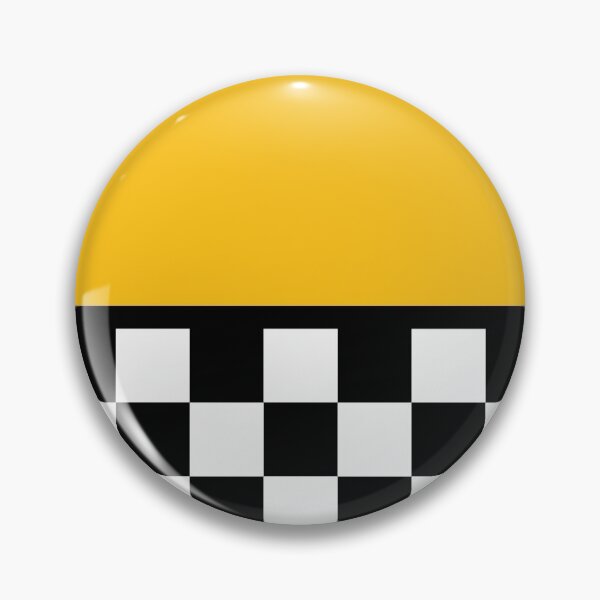 Item preview, Taxicab Checkerboard designed and sold by OddPop.