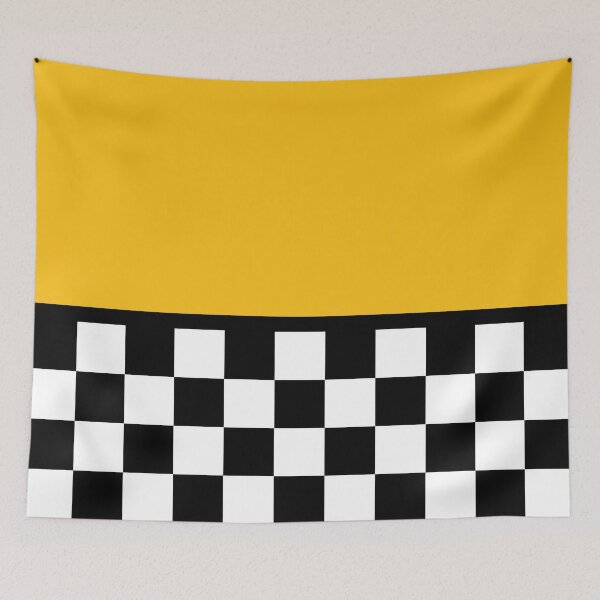 Item preview, Taxicab Checkerboard designed and sold by OddPop.