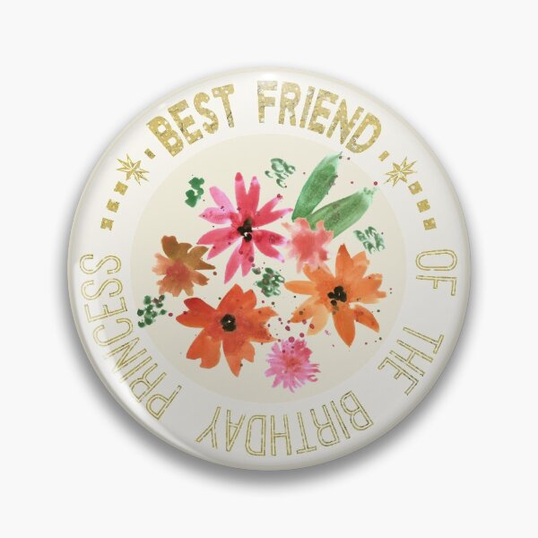 Item preview, Best Friend of the Birthday Princess designed and sold by InspiredByGigi.