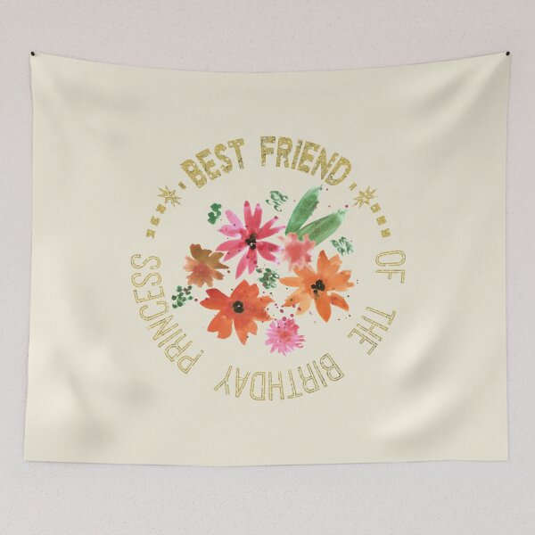 Item preview, Best Friend of the Birthday Princess designed and sold by InspiredByGigi.