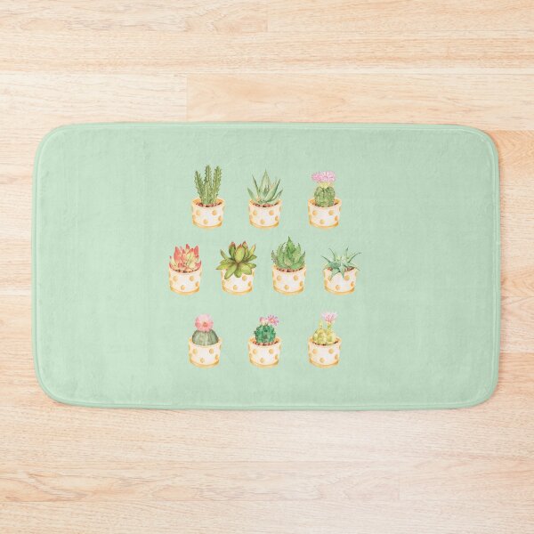 Item preview, Watercolor Potted Succulents and Cactuses for Plant Lover - Pack #1 designed and sold by ShyOwlet.