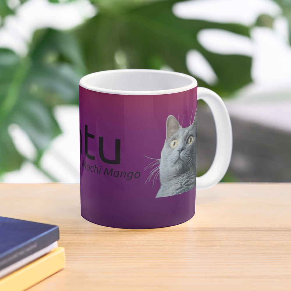 UwUntu Fondo de Pantalla 1 "Mochi Mango" Taza de café