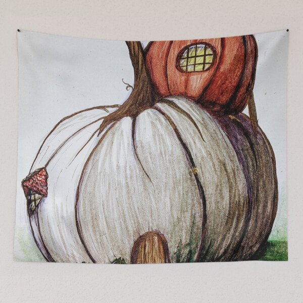 Item preview, Pumpkin House designed and sold by Hannah Hutchison.