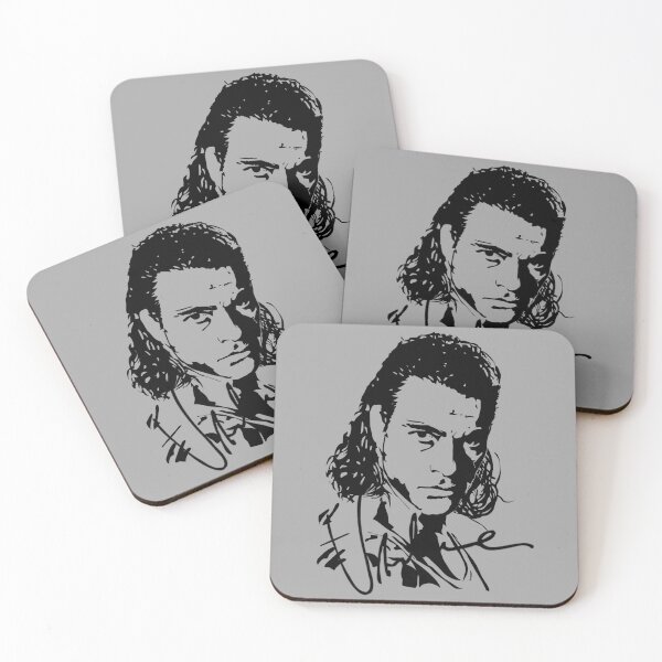 Item preview, Jean Claude Van Damme Ink Portrait  designed and sold by SK22ART-DESIGN.
