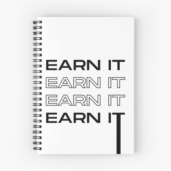 Item preview, earn it , black edition  designed and sold by GabyVGalindo.