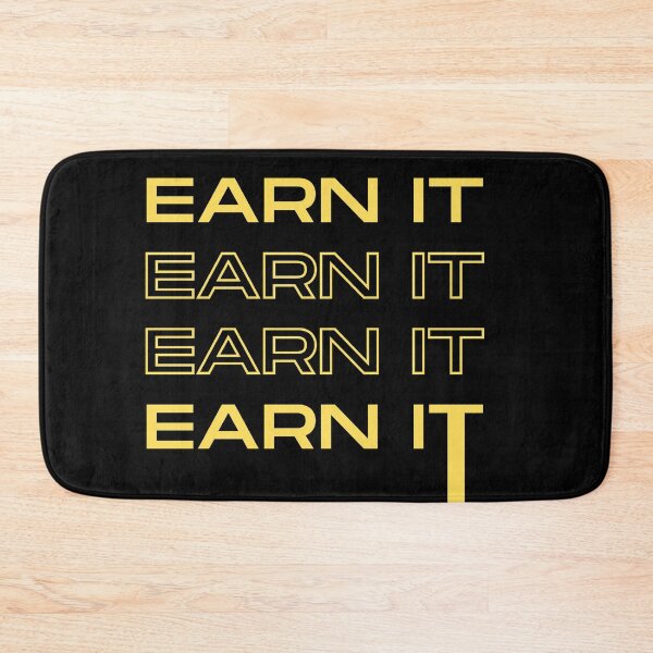 Item preview, earn it , yellow edition  designed and sold by GabyVGalindo.