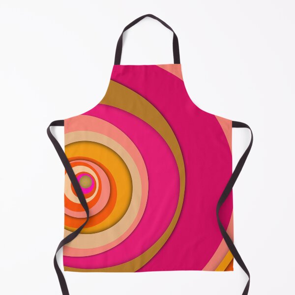 Item preview, Aesthetic Abstract Geometric Hot Pink Optical Illusion retro pattern - Caroline Laursen original designed and sold by Caroline Laursen.
