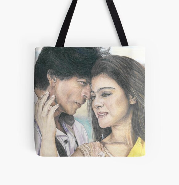 Vista previa del artículo con la obra «SRK - Shah Rukh Khan y Kajol - Dilwale», diseñado y vendido por Monika Bucher.
