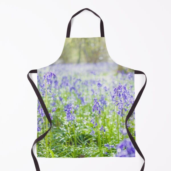 Item preview, Sunlight shining through the trees to highlight the carpet of bluebells designed and sold by CyaniRose.