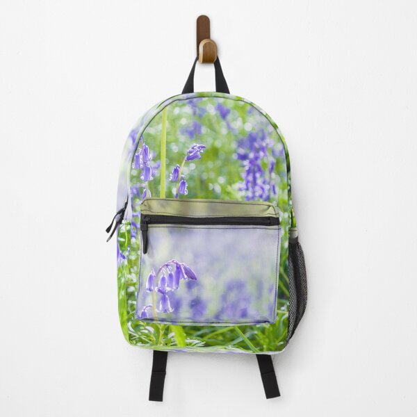Item preview, Sunlight shining through the trees to highlight the carpet of bluebells designed and sold by CyaniRose.