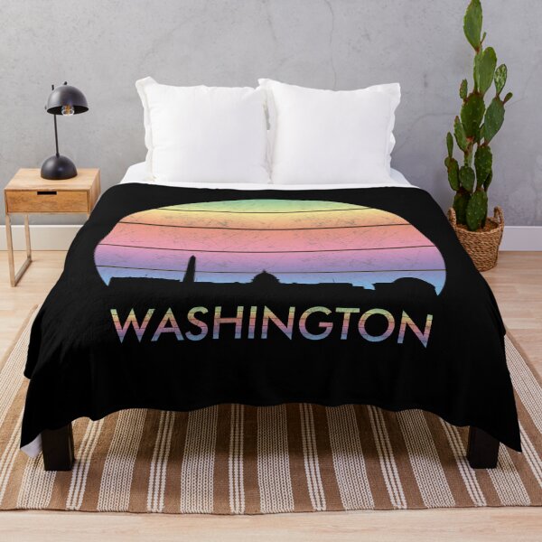 Item preview, WASHINGTON sunset design, silhouette design, sunset design, WASHINGTON skyline designed and sold by greatatlas.