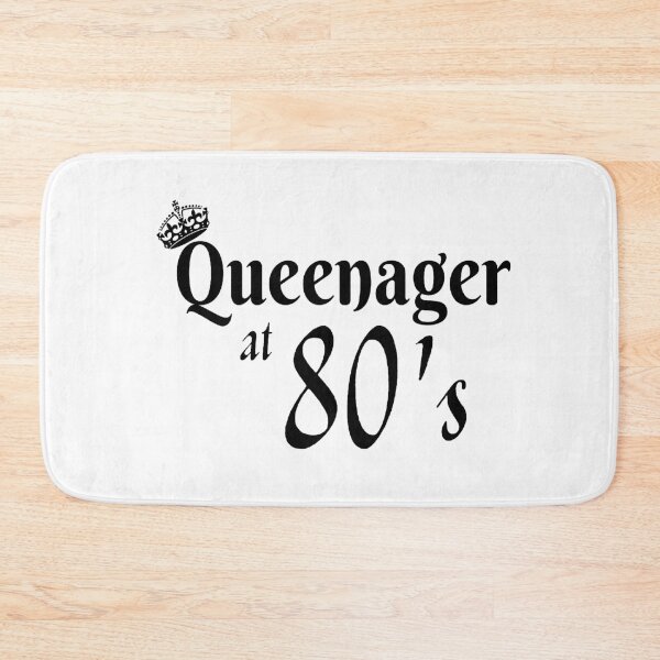 Item preview, Queenager at 80's funny design for senior women designed and sold by DesignsVault.