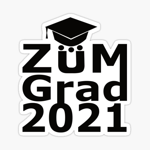 ZUM Grad 2021 Sticker