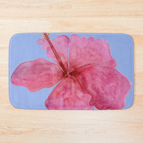 Item preview, Pink Hibiscus Watercolor designed and sold by L12Art.