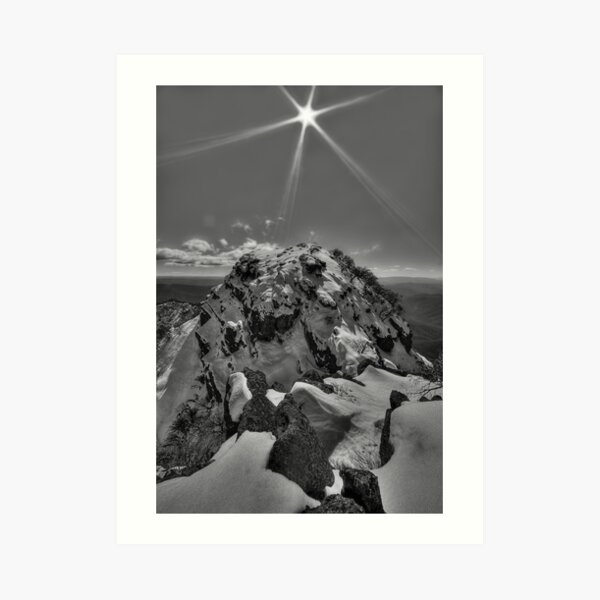 Mount Cobbler Art Print