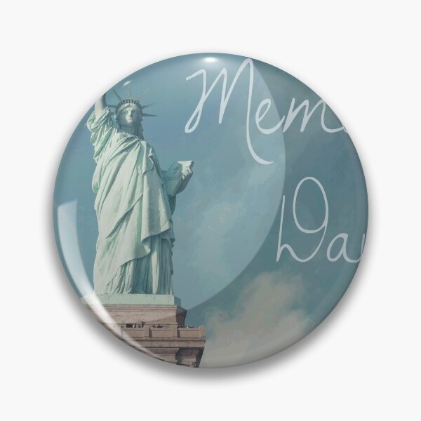 Item preview, MEMORIAL DAY1 Vintage Art designed and sold by Bruce ALMIGHTY Baker.