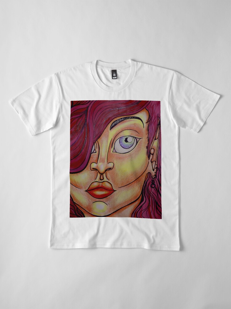 Alternate view of Goddess of Perception Premium T-Shirt