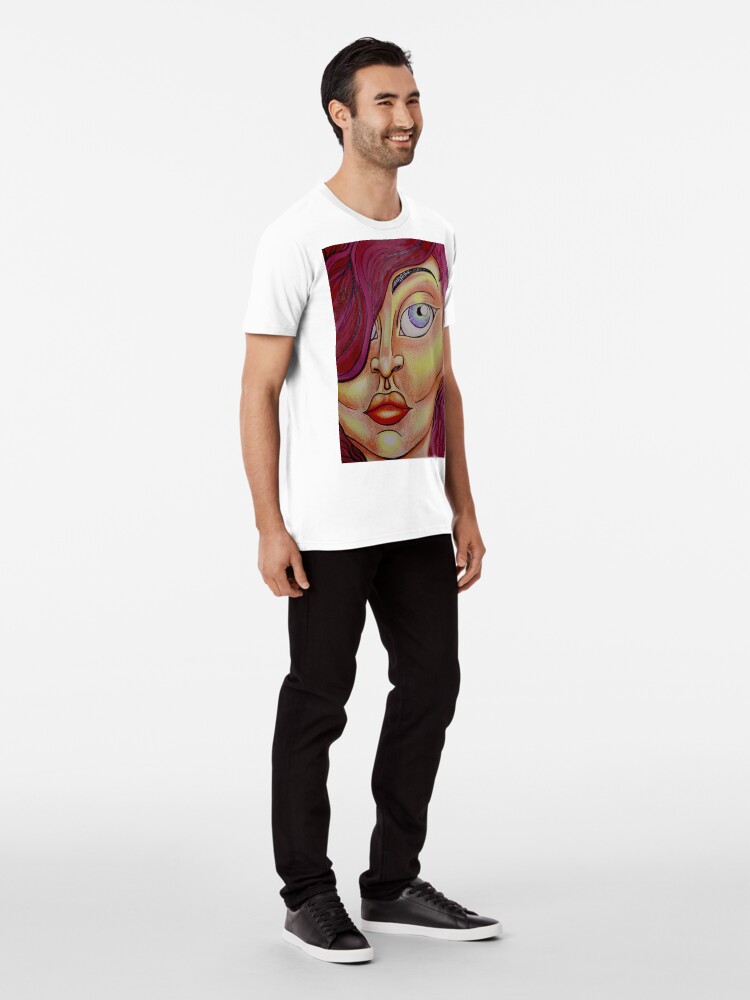 Alternate view of Goddess of Perception Premium T-Shirt