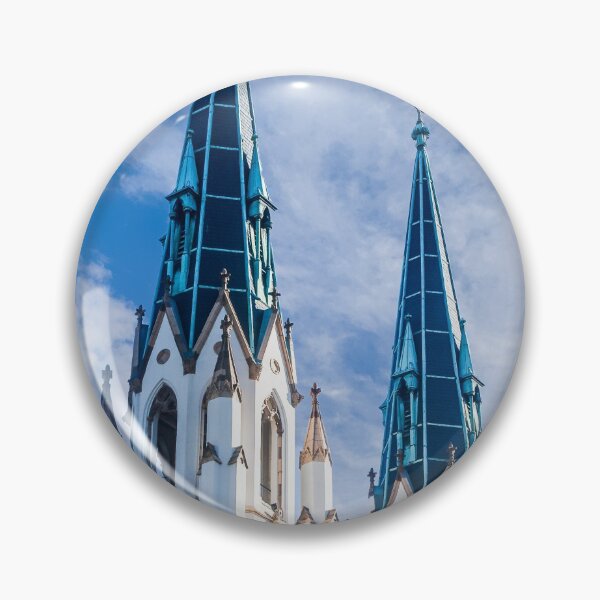 Item preview, Twin Steeples on White Church designed and sold by dbvirago.