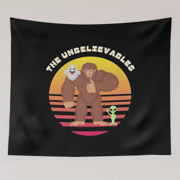 Item preview, The Unbelievables-Ghosts Aliens Big Foot designed and sold by Imemewell.
