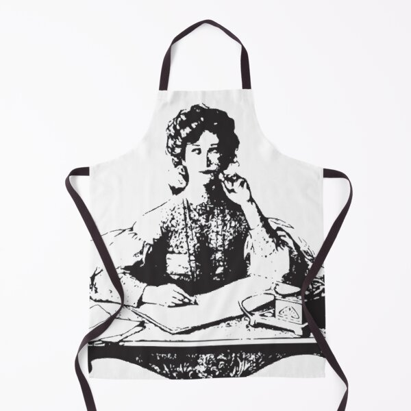 Item preview, WOMAN THINKING Vintage Art designed and sold by Bruce ALMIGHTY Baker.