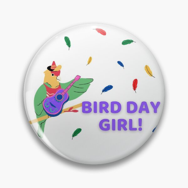Item preview, Bird day girl! - Parrot designed and sold by appareltolove.